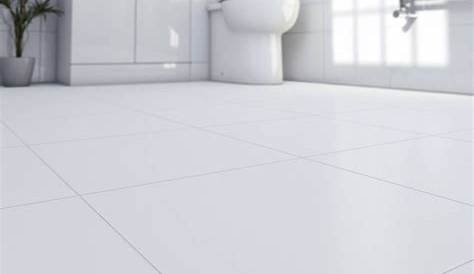 Oria Matte Super White Ceramic Floor Tile 33cm x 33cm