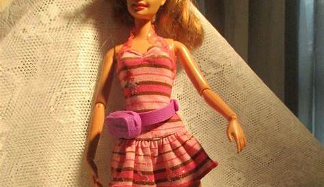 Mattel Year 2007 Barbie GLAM Series 12 Inch Doll SUMMER with Shoulder