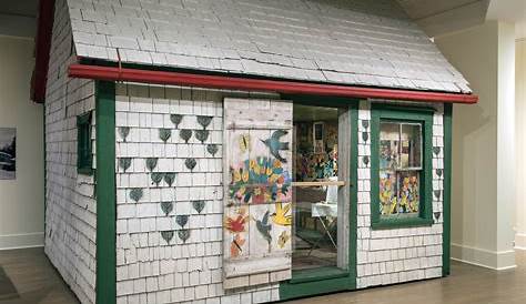 Maud Lewis' Painted House – Halifax, Nova Scotia - Atlas Obscura Folk