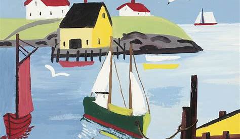 Maud Lewis paintings sell for £36,000 at auction - BBC News
