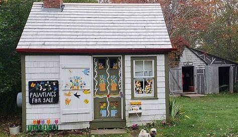 Canada, Nova Scotia, Digby, Maud Lewis House Replica built by Murray