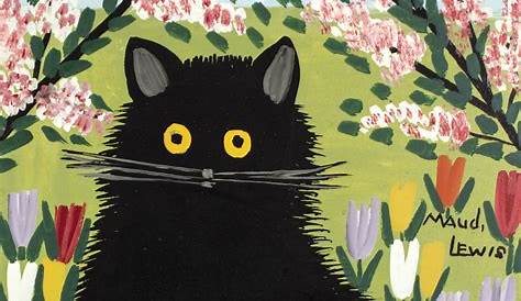 the life of maud lewis | Black cat art, Art, Canadian art