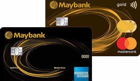 Maybank Credit Card Malaysia : Mohon untuk Maybank Visa Gold oleh