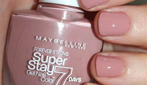 Maybelline Rose Poudre Nail Polish SuperStay 7 Days Gel