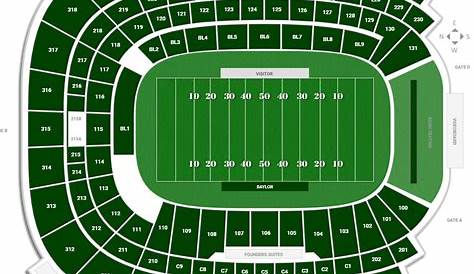 McLane Stadium Interactive Seating Chart