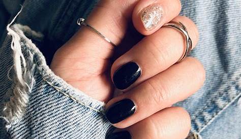 Meaning Behind Black Nails 47 Amazing Nail Designs Page 30 Of 47