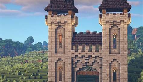 Medieval Gate Design Minecraft