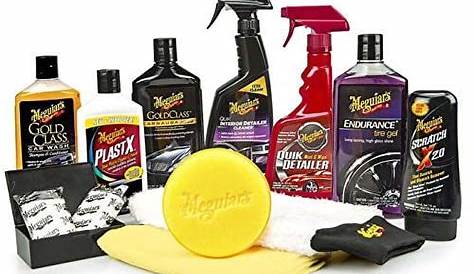 Meguiars G55032sp Complete Car Care Kit, 12 Items To Clean, Shine And