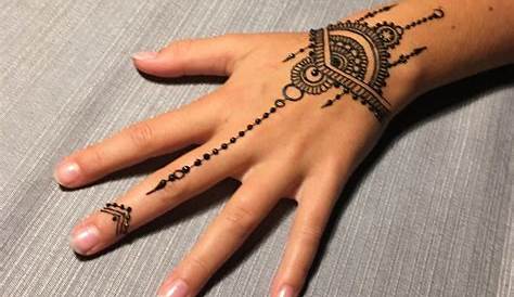 Mehndi Tattoo Designs For Hands Simple 51+ Easy & Kids
