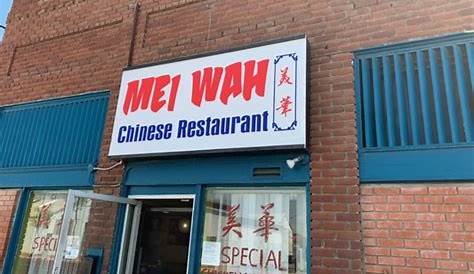 Menu at Mei Wah Chinese Restaurant, Lindsay