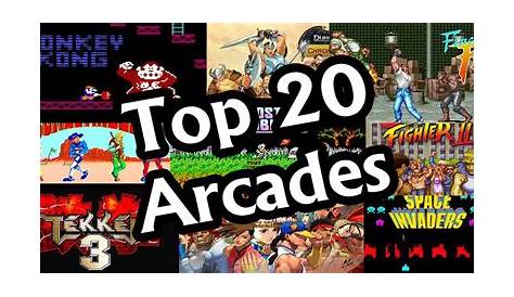 Los ARCADES más influyentes de la historia de los videojuegos - YouTube