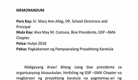 Department of Education Manila: Division Memorandum No. 498 - MGA