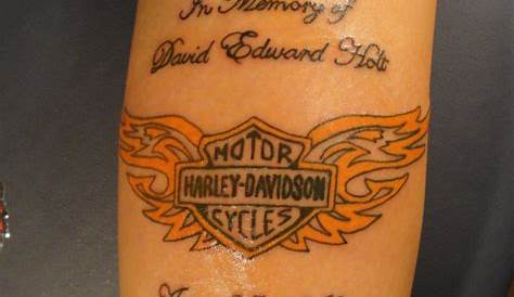 Memorial Harley Davidson Tattoos
