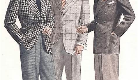 1930s Men's Suits Fashion Mens Suits