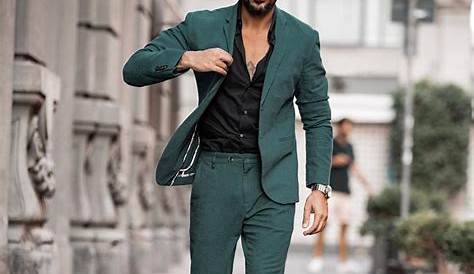 Men's colour trend green for fall 2014 Roupas masculinas, Moda para