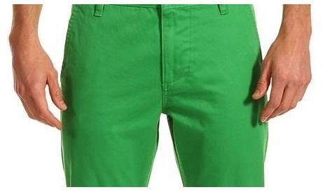 Men's Fashion Green Pants