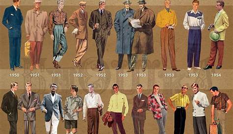Men's Fashion Through The Decades