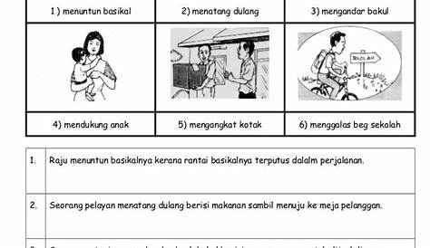 Menunggang Basikal Bina Ayat / Bahasa Malaysia - Ai ling berjoging