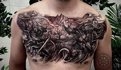 Top 50+ Chest Tattoos For Men: Trends In 2023 To Be Inspired