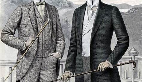 1890'S Men's Fashion milehighdesigns