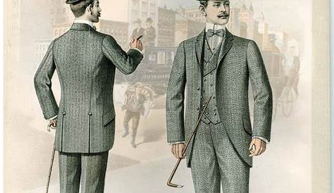Mens Fashion 1900