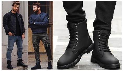Mens U.S. Army Style Ankle Boots Happy Gentleman