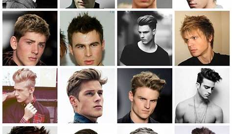 Mens Hairstyle Name With Image Male s s - Simple Haircut And