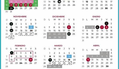 Calendario Escolar Tecmilenio 2020