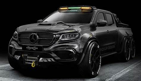 Mercedes X Class 6x6 Monster Pickup Custom Exy Concept Youtube