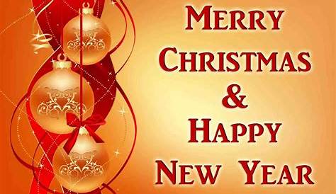 Merry Christmas And Happy New Year Wishes In Advance