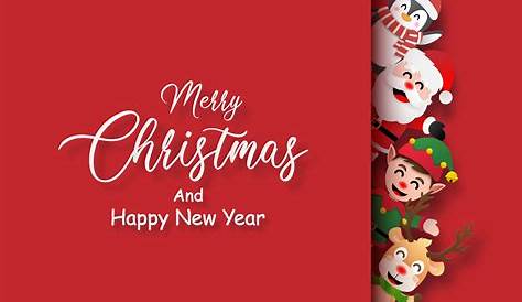 Merry Christmas And New Year Greetings Images Happy 2018 Wishes