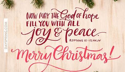 Merry Christmas Greetings Bible Verse