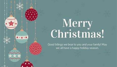 Merry Christmas Greetings Messages Email 35+ Message For Clients That Will Make
