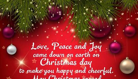 Merry Christmas Quotes For Cards