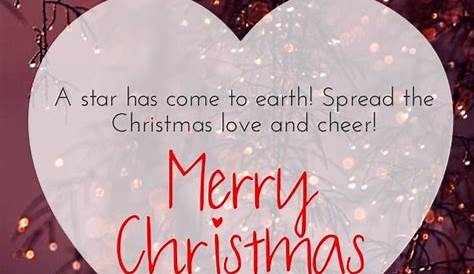 Merry Christmas Quotes To My Love