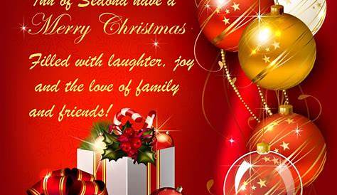 Merry Christmas Wishes For The Family