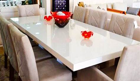mesa de jantar quadrada em laca branca 🥇 【 OFERTAS 】 | Vazlon Brasil