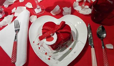 Decorar mesa San Valentín .Cómo decorar la mesa San Valentín 2021