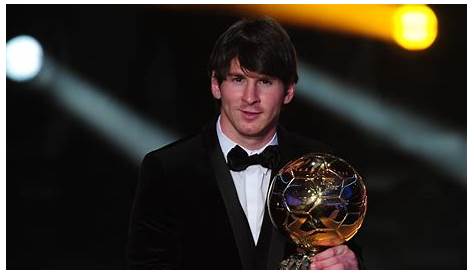 Ten years since Leo Messi's first Ballon d'Or