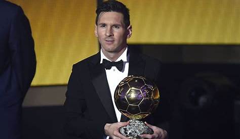 Lionel Messi Ballon d'Or football render - 62493 - FootyRenders