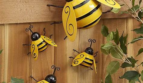 Metal Bee Decor From The Spring Shop