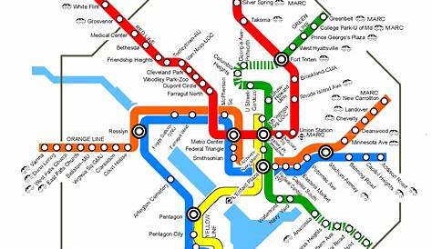 Metro Map Dc Red Line Transit s Reader Question Why Show The “Jog” In The