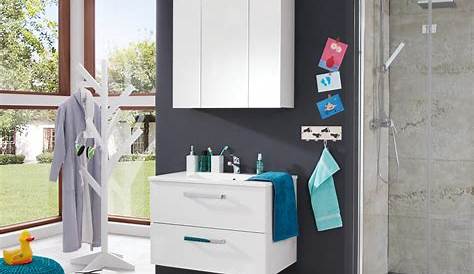 Armoire murale pour salle de bain avec miroir à 3 portes coloris gris