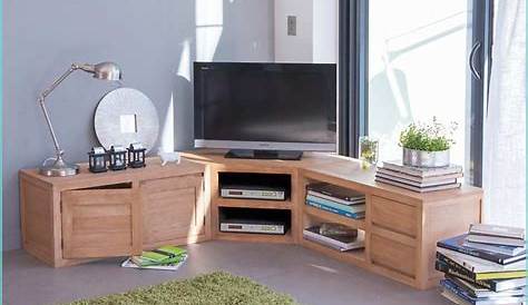 Meuble Tv Dangle Pas Cher Ikea D'angle Blanc Lillemenage.fr Maison