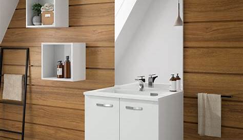 Meuble Vasque Milano De Neova Plan Salle Bain MILANO 60 Résine NEOVA