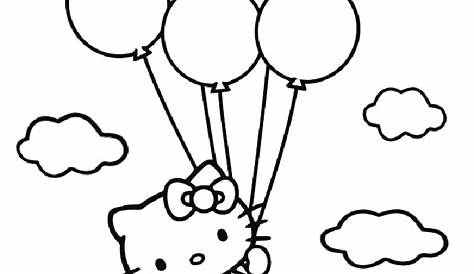 Detail Halaman Unduh Untuk Koleksi Spesial 27 Sketsa Anak Tk Mewarnai Balon