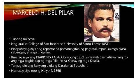 talambuhay ni marcelo h. del pilar - philippin news collections