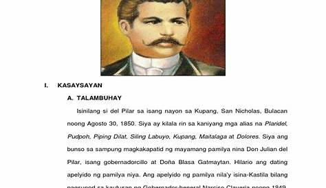 talambuhay ni marcelo h. del pilar - philippin news collections