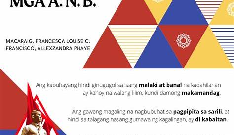 Mga Aral Nang Katipunan NG Mga A.N.B. | PDF