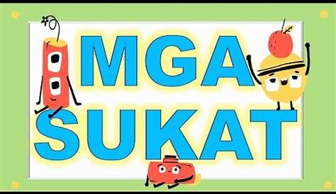 Mga Sukat ng mga Bagay - YouTube